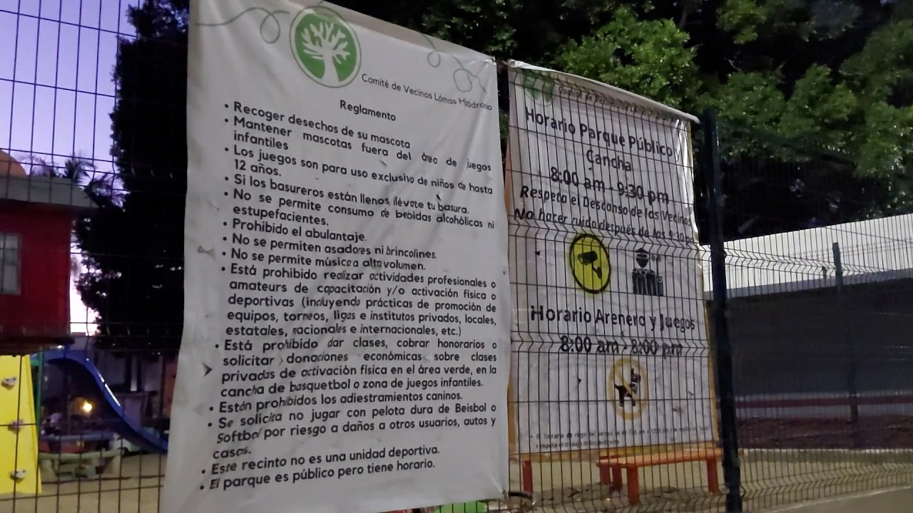Retiro de aros en Lomas Hipódromo genera conflicto vecinal