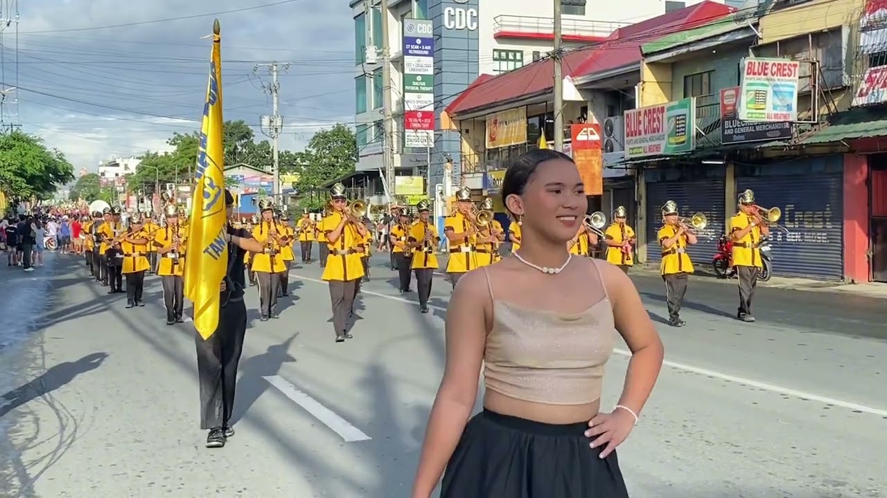 TANZA TOWN FIESTA 2025| MARCHING BAND PARADE