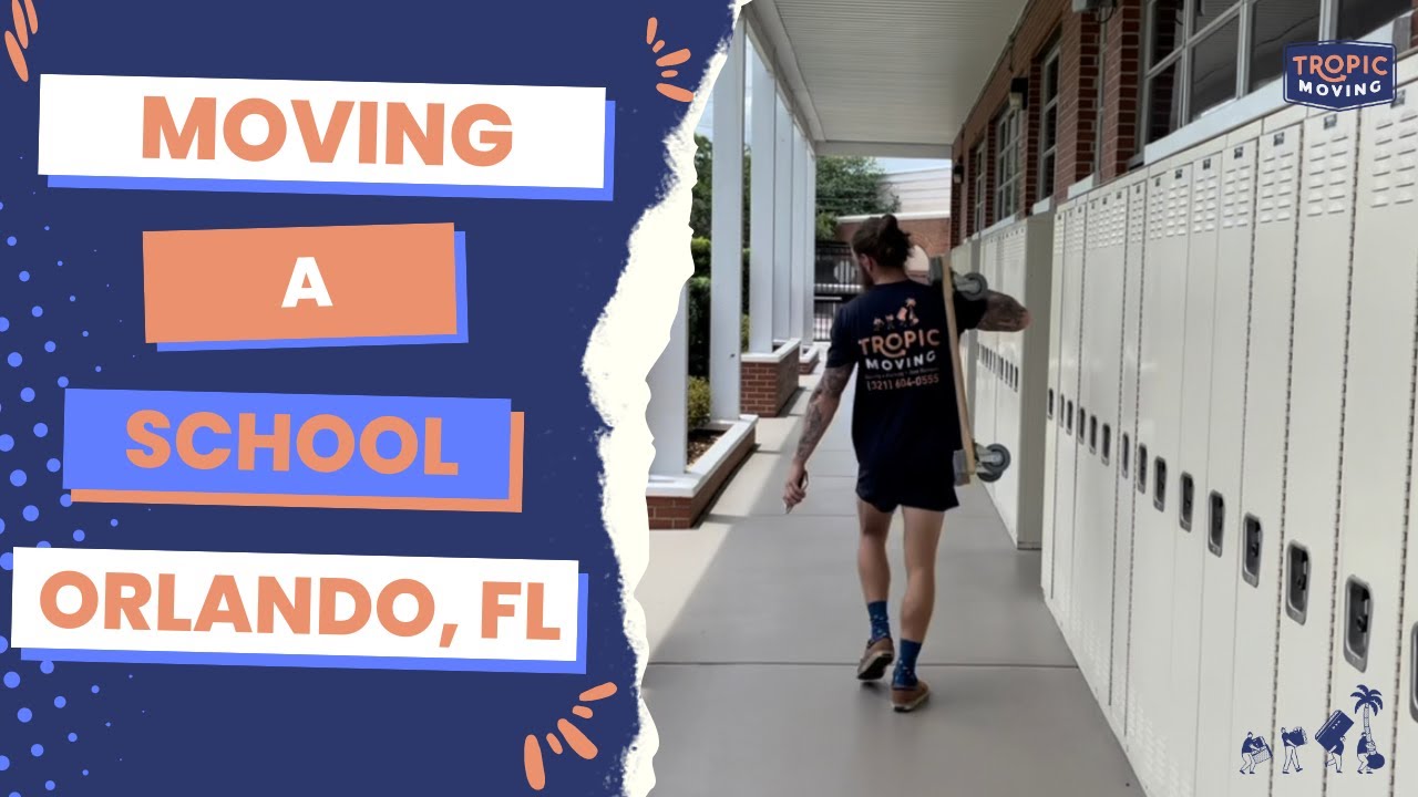 Movers Orlando, Florida at Lake Highland Prep 🏫