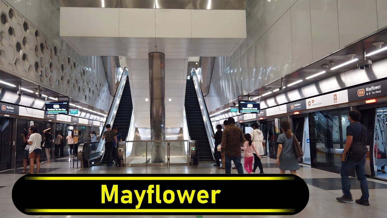 MRT Station Mayflower - Singapore 🇸🇬 - Walkthrough 🚶