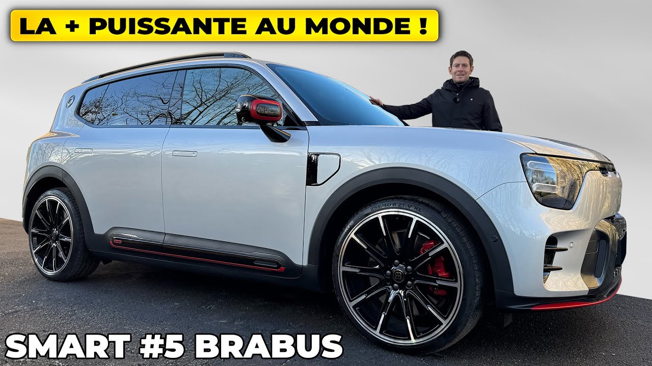 Essai Smart #5 Brabus – La SMART la + puissante de l’histoire !