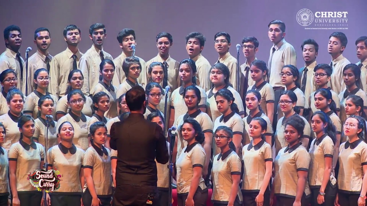 What a wonderful World - performed by The Christ University Choir