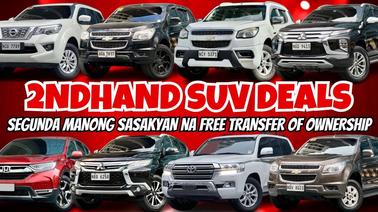 2ndhand SUV For Sale 2026 with Prices | USED CAR PHILS. Cash Financing Trade-in Accepted