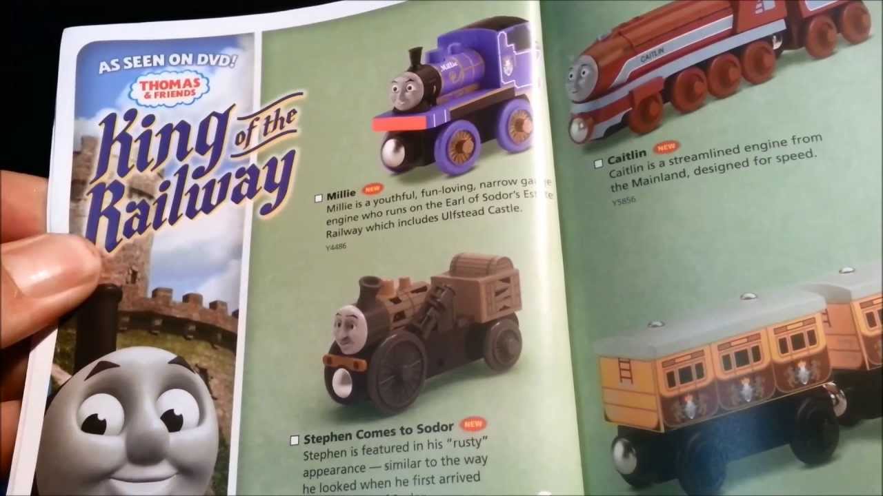 Thomas and Friends Fisher Price Wooden yearbook 2013