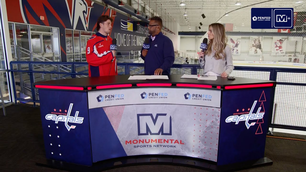 Ryan Leonard credits Capitals teammates for his rookie year success | Caps Rink Report