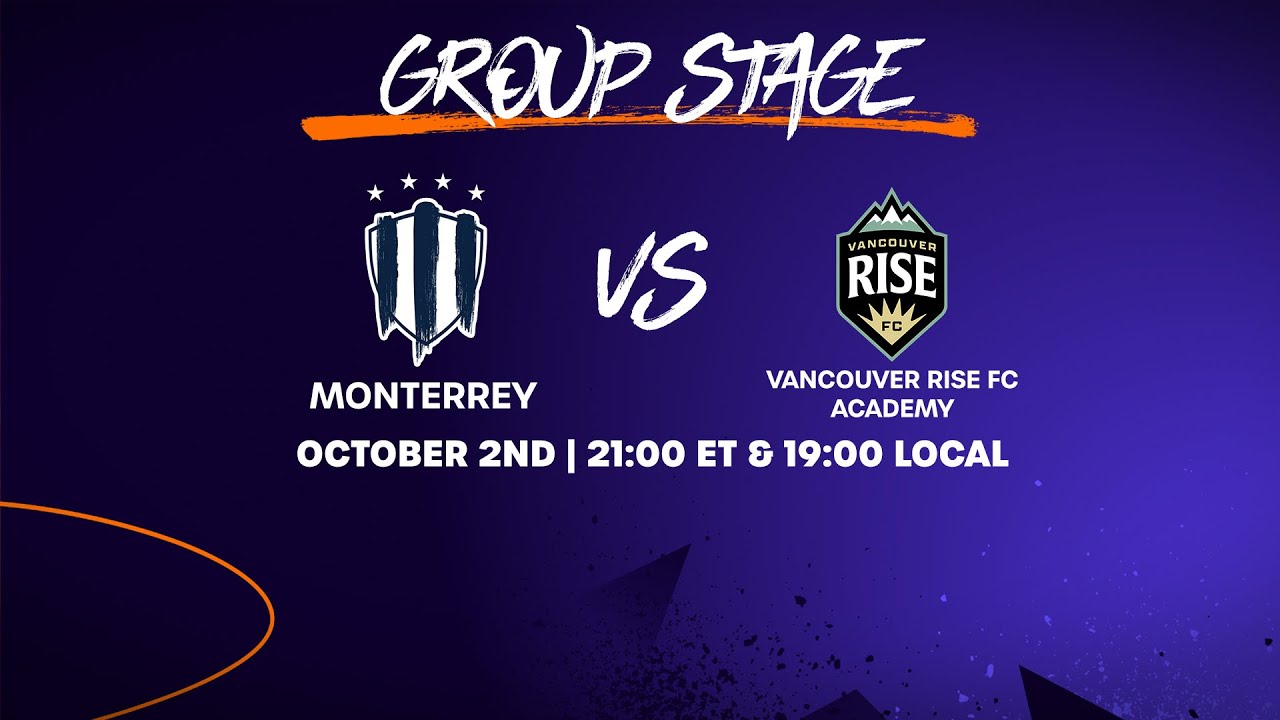 Monterrey vs Rise Academy | 2025/26 Concacaf W Champions Cup