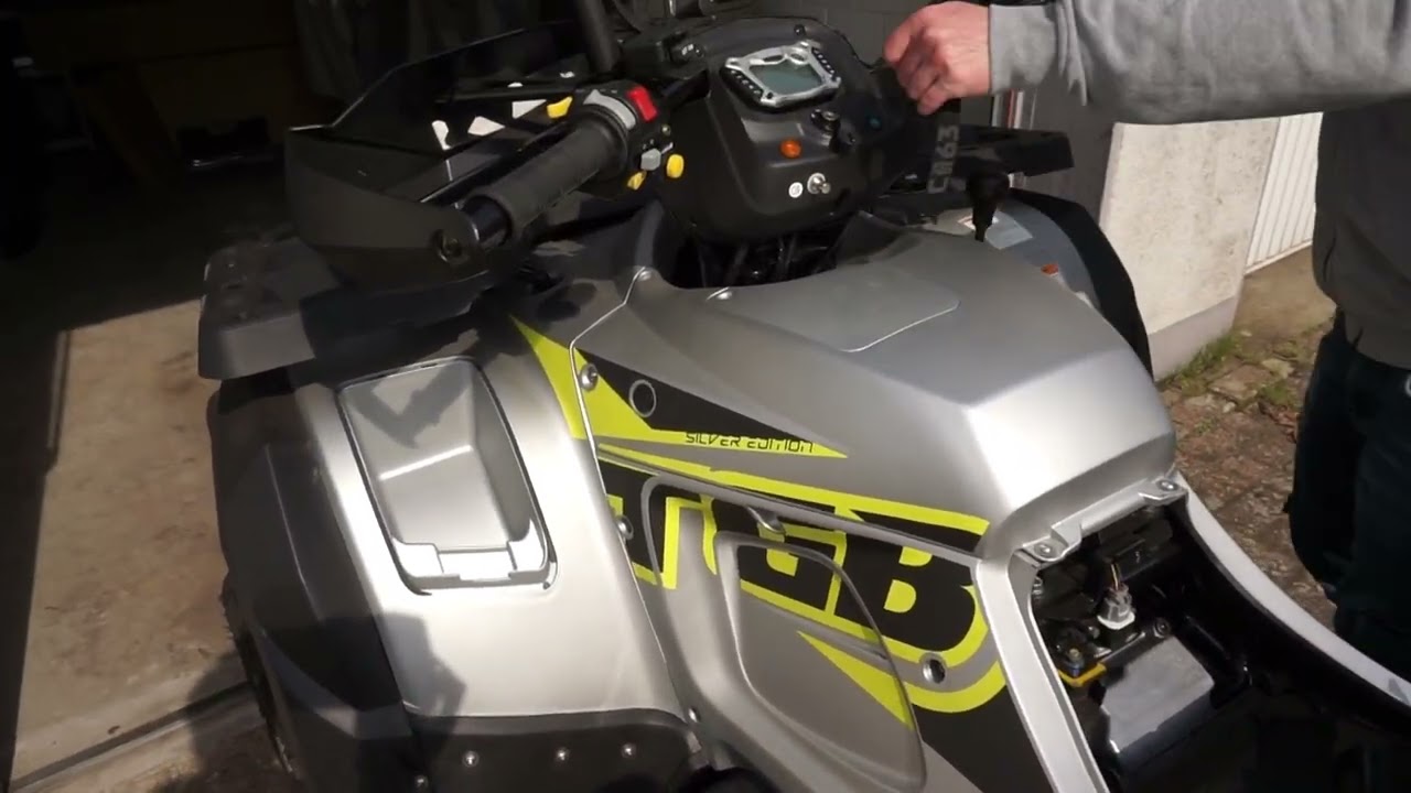 КВАД Quad TGB BLADE 1000 Замена аккумулятора. Кружок по городу. #raulaner #quads