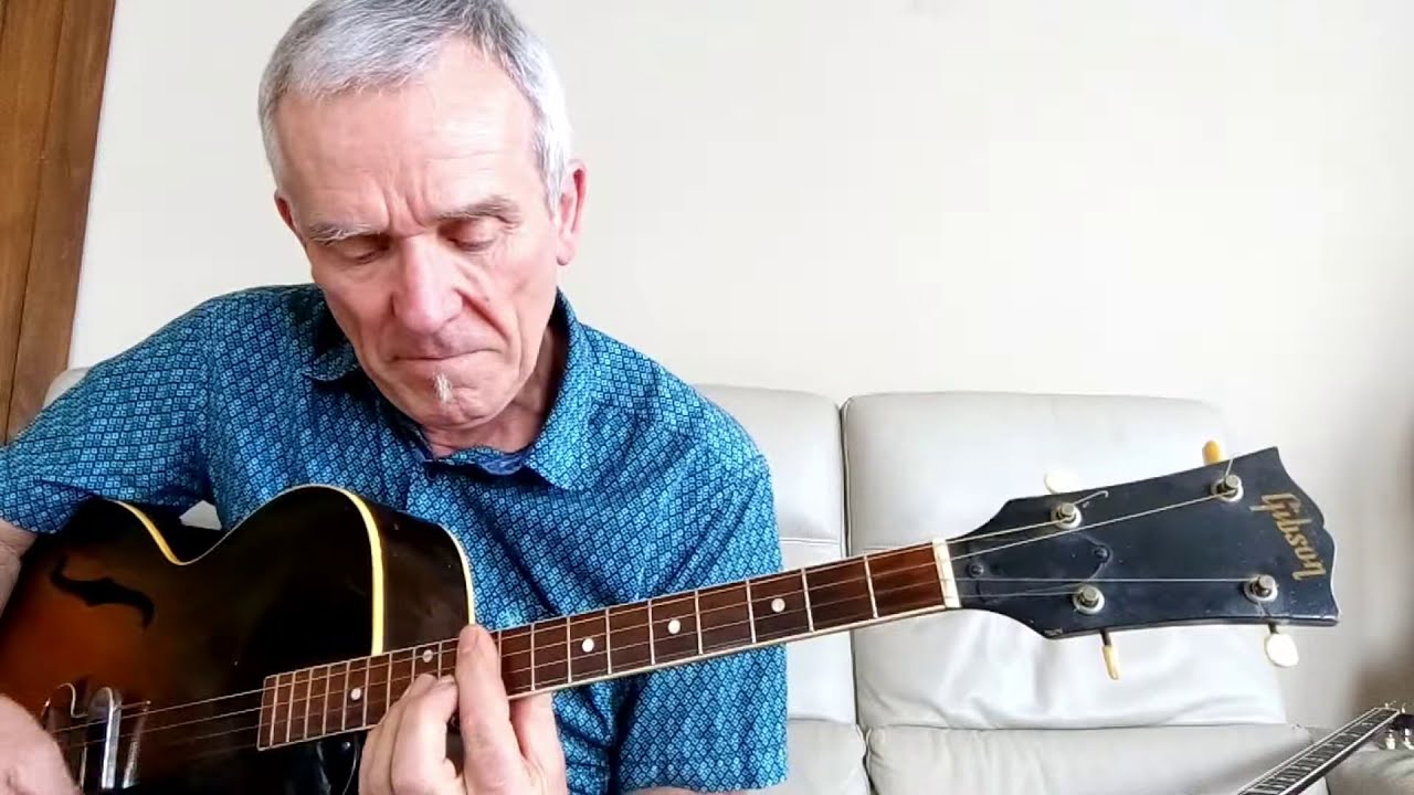 Sonny Boy (Bb), chord melody solo on tenor guitar (CGda)