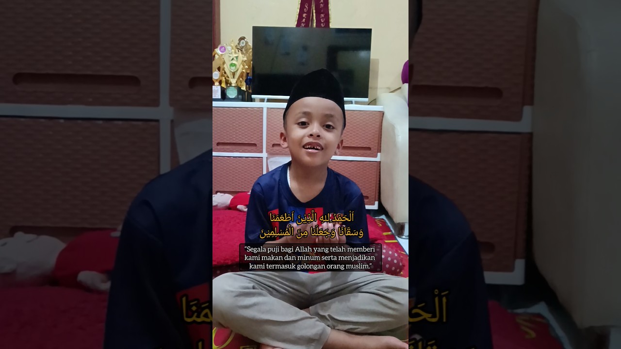 doa sesudah makan
