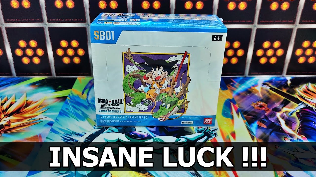 Manga Booster Box 01 Opening