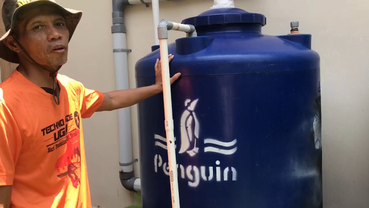 Panen hujan untuk air minum berkualitas tinggi