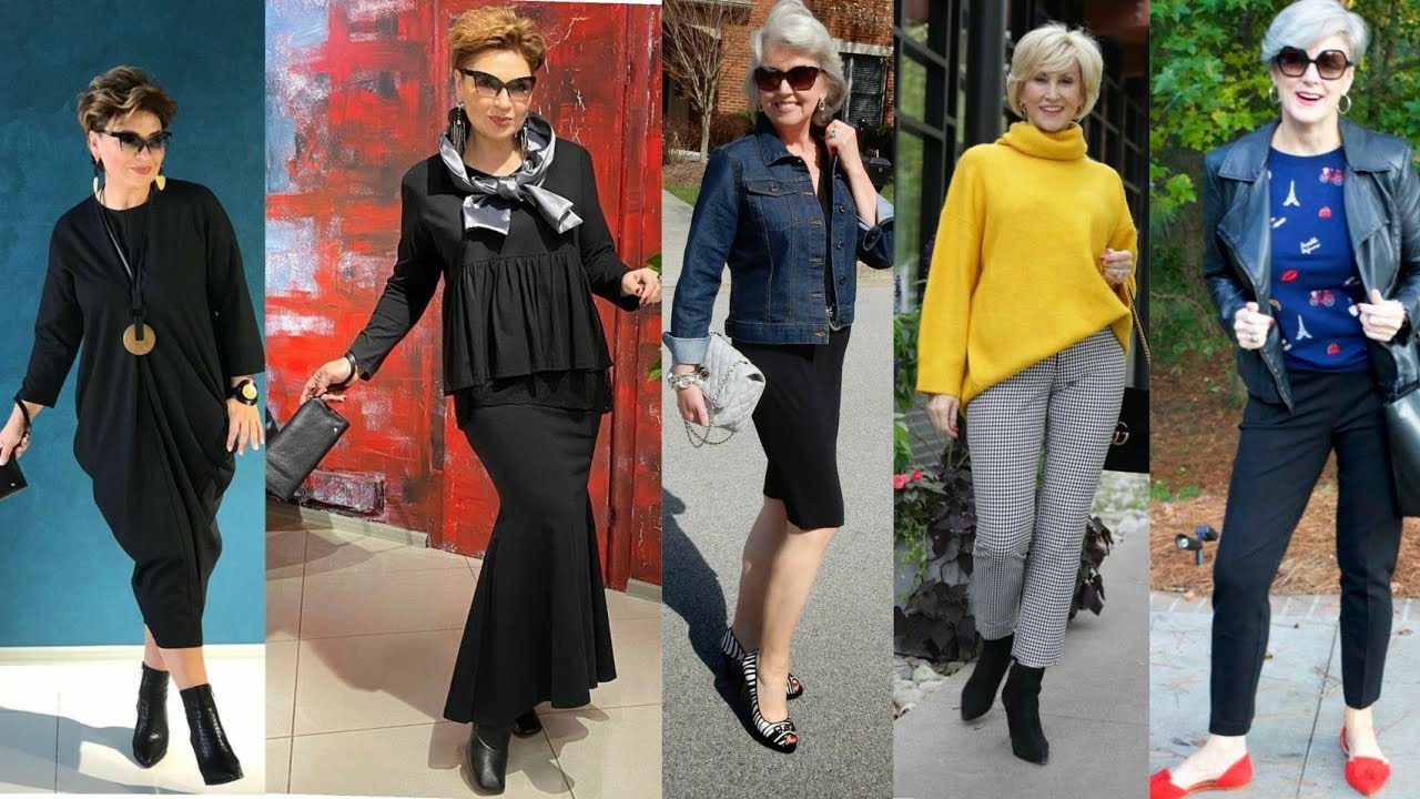 LOOKS  ESTILOSO PARA MUJERES DE 60 A 70 AÑOS OUTFITS  MUY  A LA MODA👉 ATRÉVETE A LUCIR MAS BELLA 💋