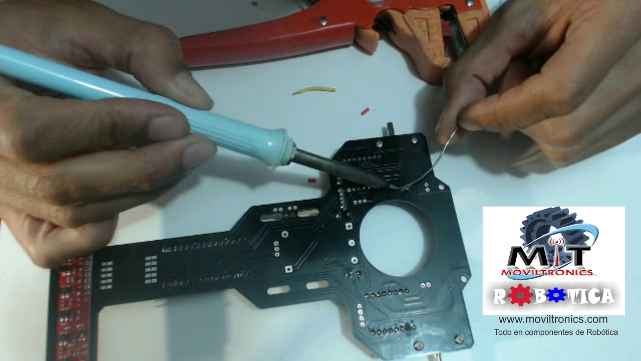 Tutorial Robot Seguidor de Línea - Velocista - ENSAMBLE