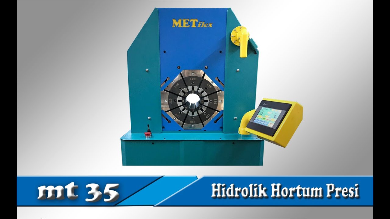 Hidrolik Hortum Presi-Hydraulic Hose Crimping  METflex MT35