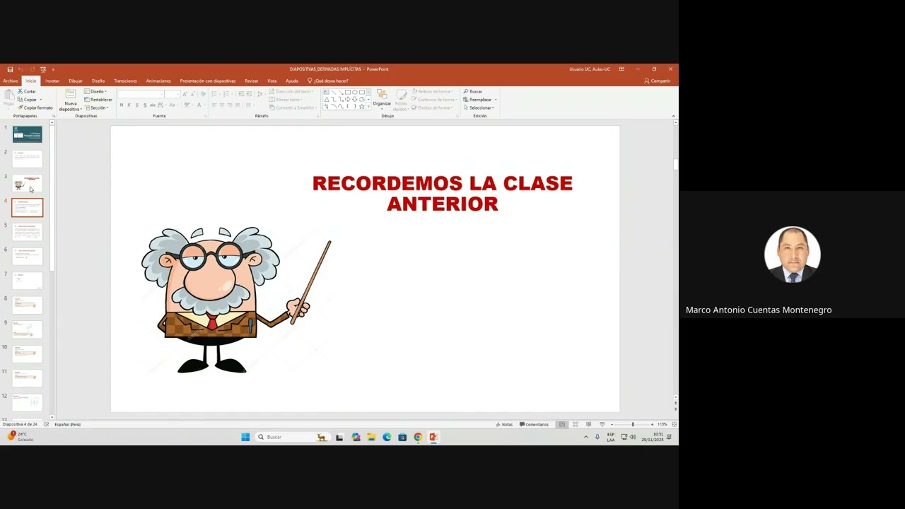 CÁLCULO DIFERENCIAL   CLASE 14