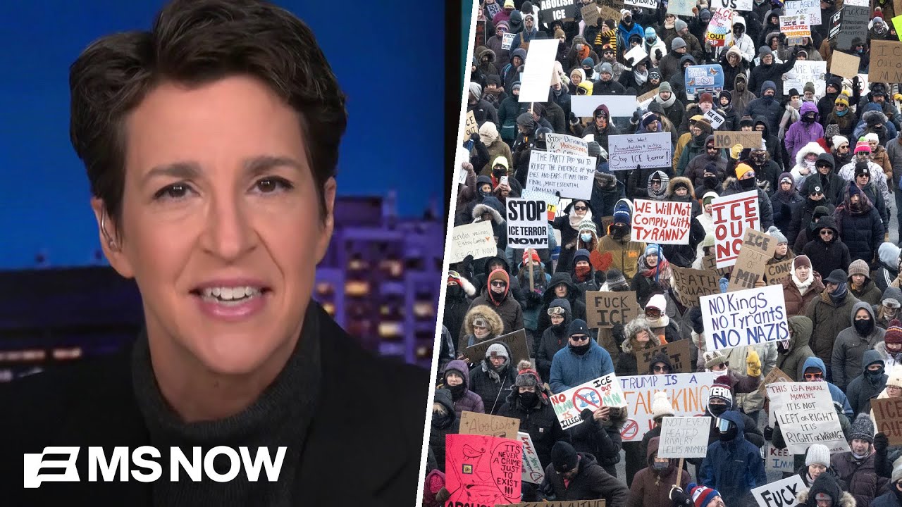 Maddow: Americans flexing democratic muscles are stronger than Trump