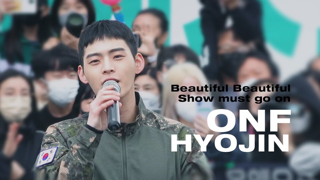 221010 계룡 군문화엑스포 버스킹 직캠 - 온앤오프 효진 Focus [Beautiful Beautiful + Show must go on]
