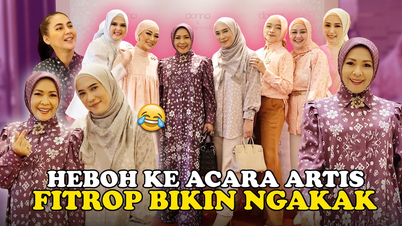 DATANG KE ACARA FASHION SHOW FITROP BIKIN NGAKAK