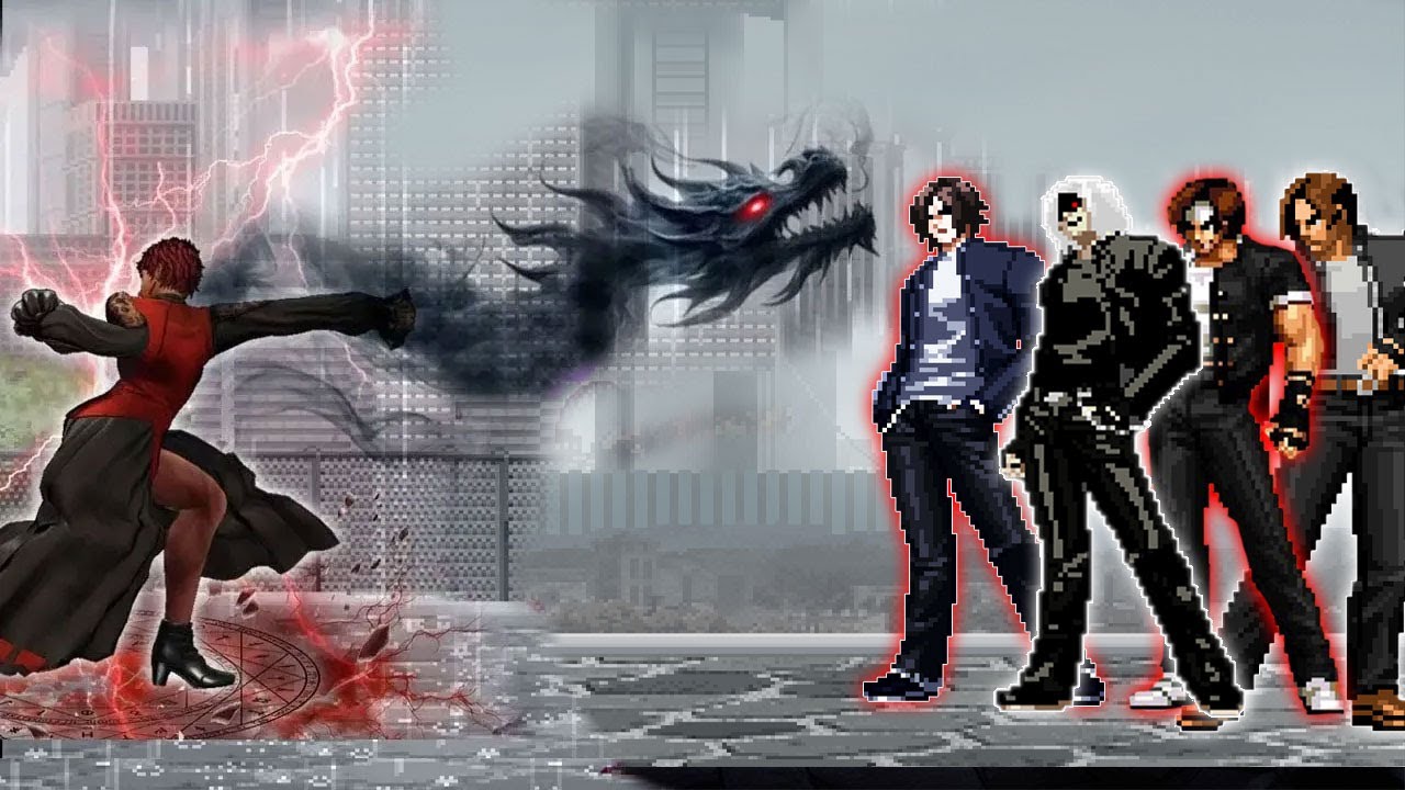 [Mugen KOF] Вице-Кейсер против ужасной команды Кё Кусанаги