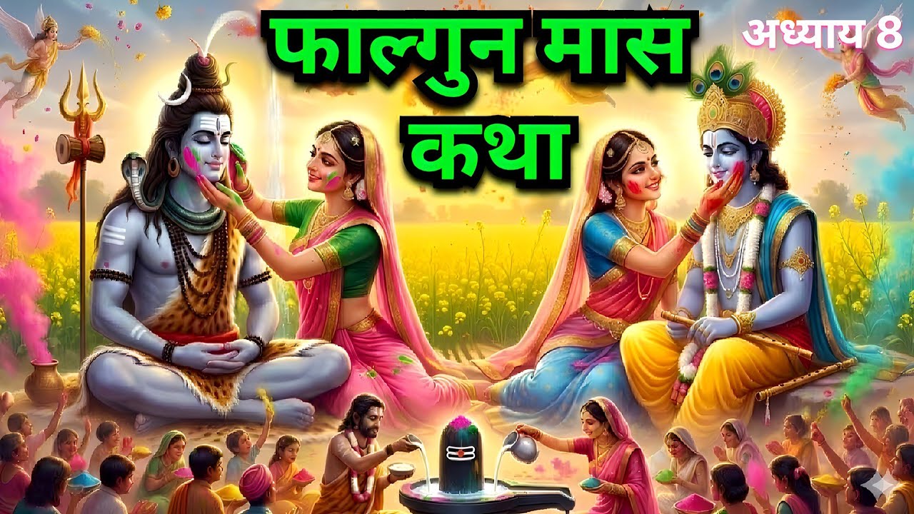 फाल्गुन कृष्ण अष्टमी | 9 फरवरी सोमवार पंचांग कथा | श्रीमद्भागवत पुराण + लक्ष्मी नित्यनेम कथा |
