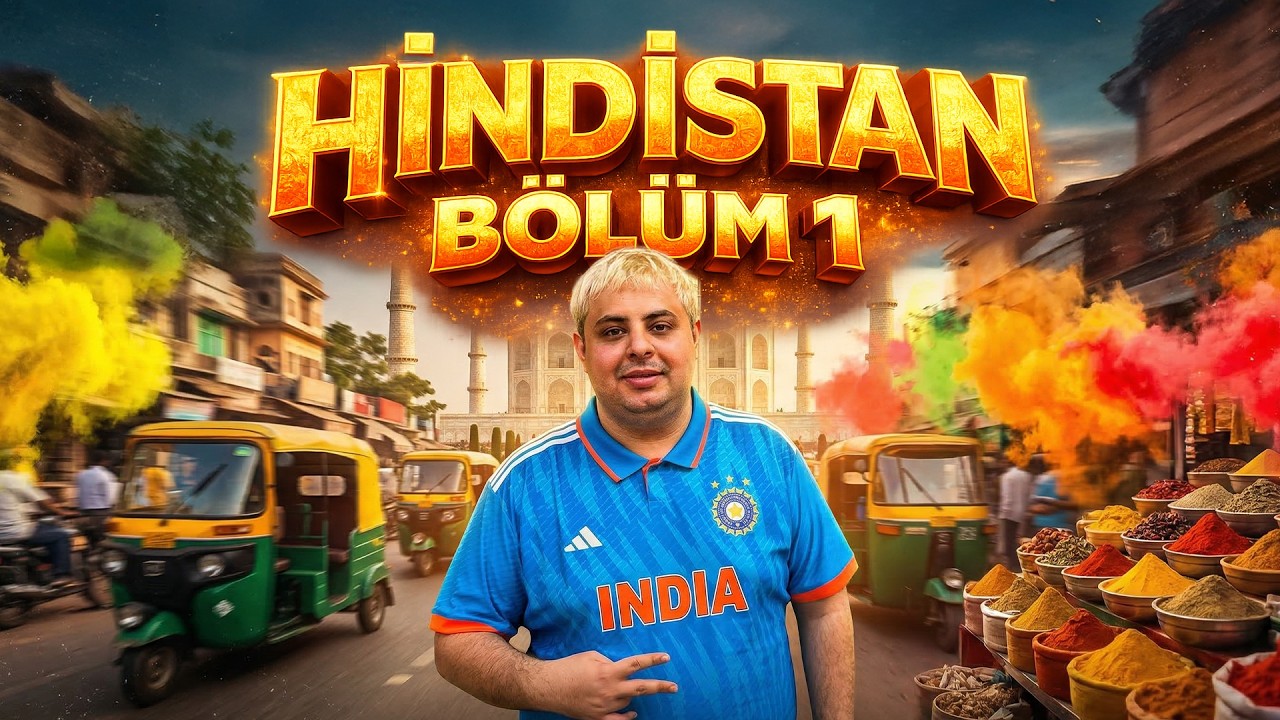 HİNDİSTAN YOLCULUĞU VE HİNDİSTANDA İLK GÜNÜMÜZ 🇮🇳