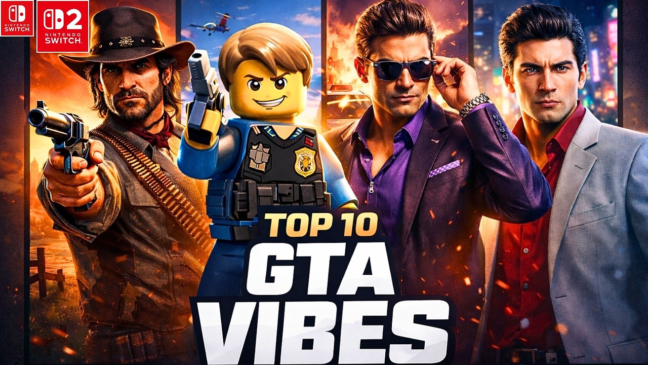If You Love The Crime and Chaos of GTA, These Games Are For You!