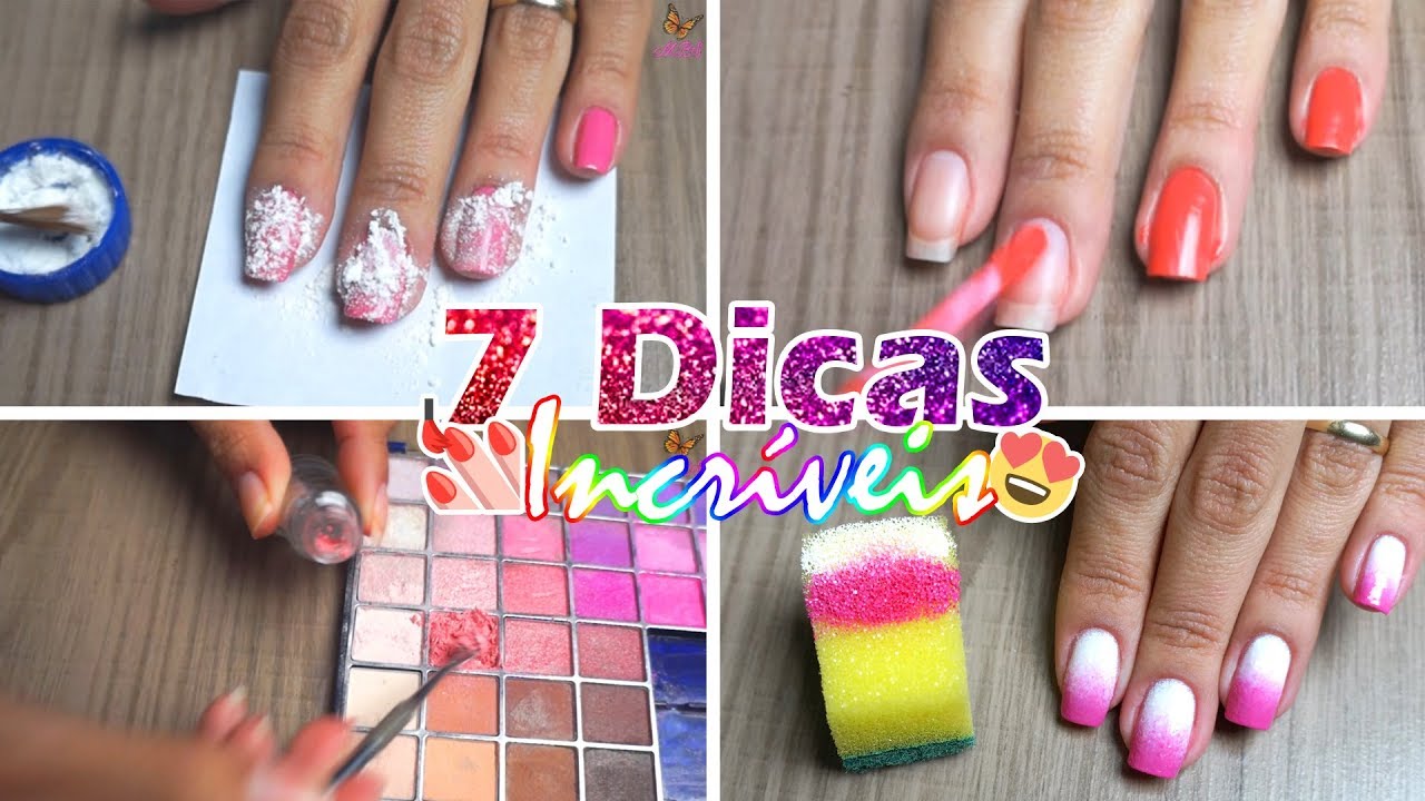 7 Dicas de Unhas Incríveis para Fazer em Casa