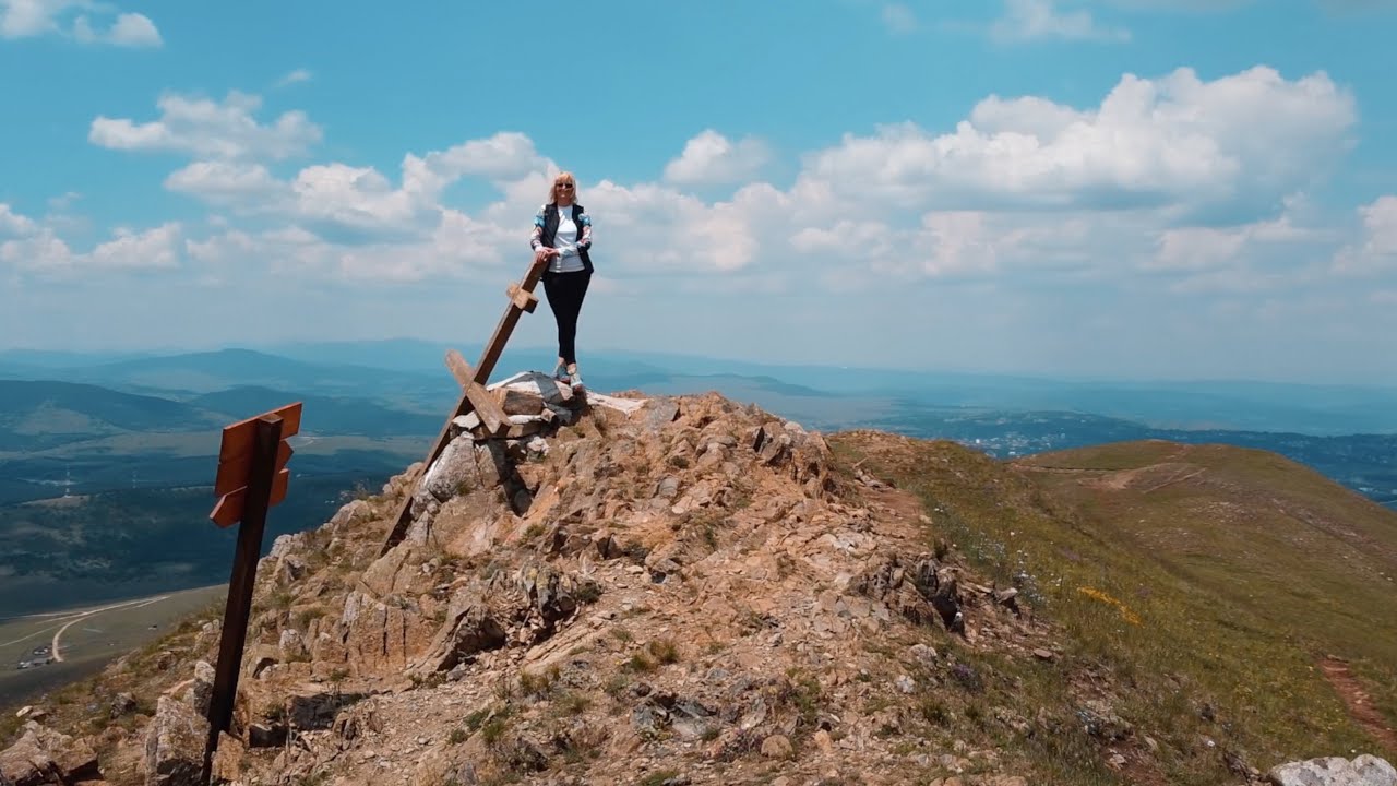 Zlatibor Serbia - Chuker mountain peak - Mavic Mini 45 Seconds long Drone Crane shoot