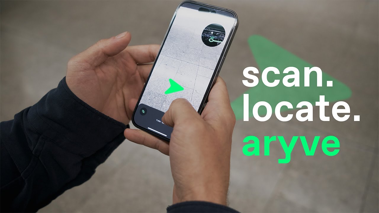 aryve Indoor Navigation at Train Stations | Smart Wayfinding using AR