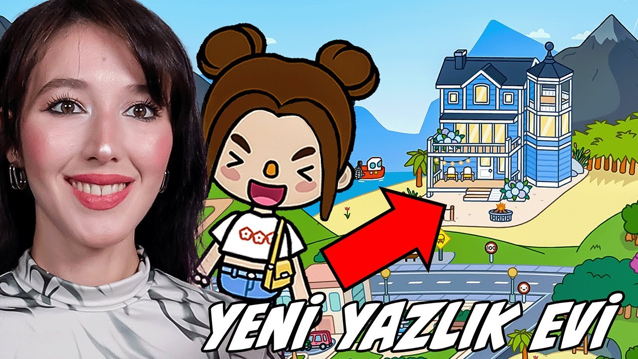 SAHİL EVİ TURU!! FULL TASARIM! TOCA BOCA WORLD 🌍 @SibelOyun