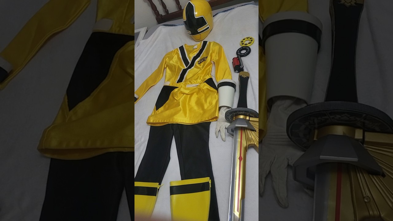 Power rangers samurai yellow Brittanys suit heritage auctions