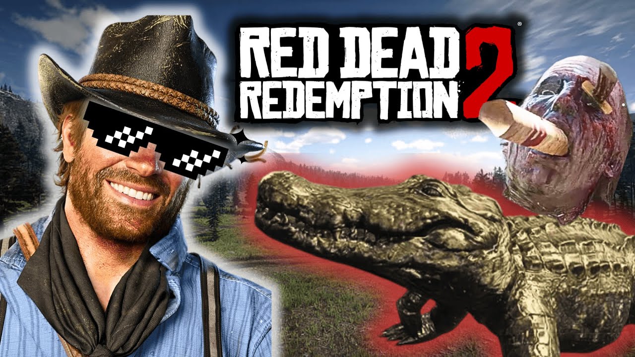 ALIMENTO a los CAIMANES con HUMANOS!! RDR2