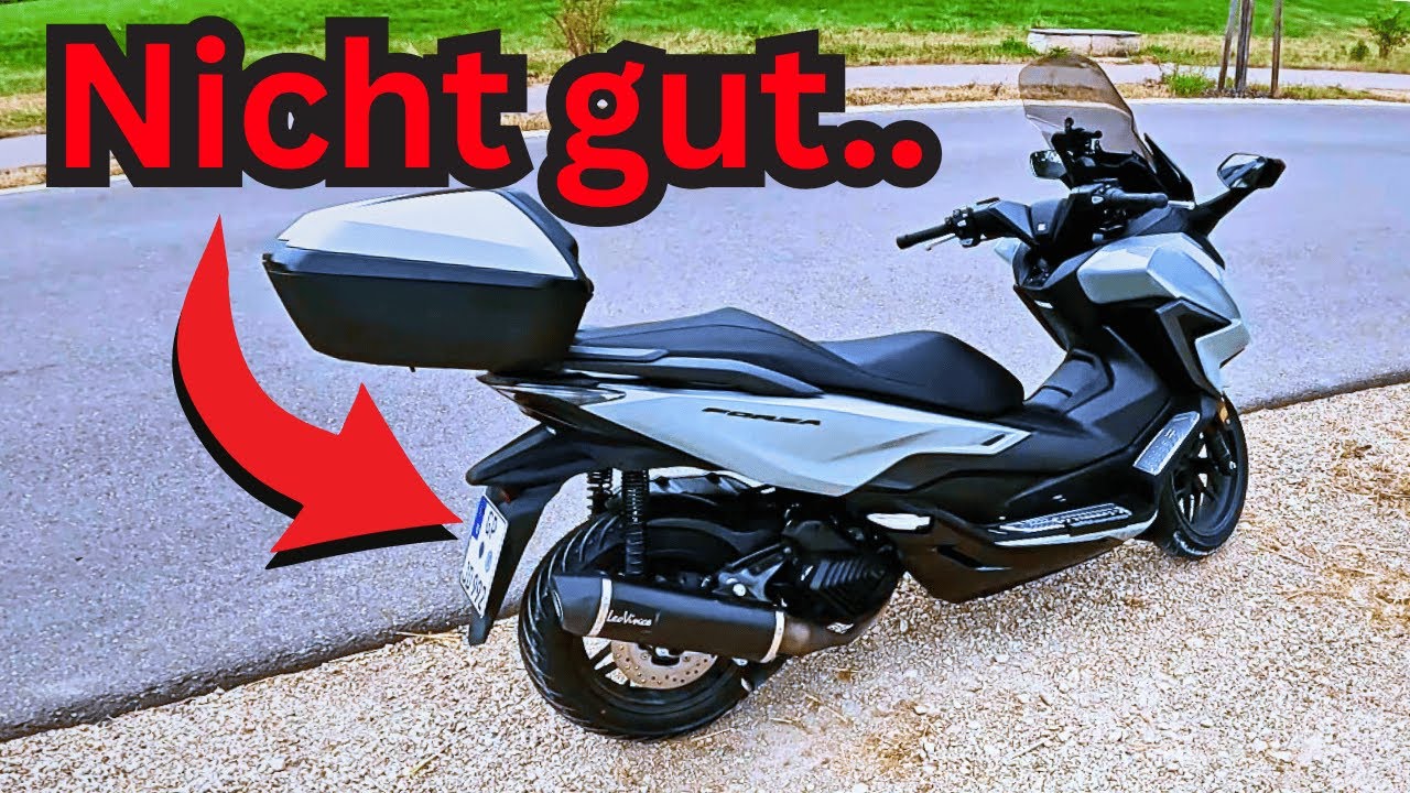 Honda Forza - Und plötzlich DAS...