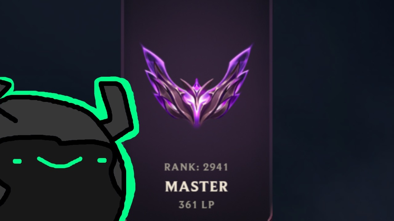 I'm still a little bit sick, but that's okay! | Masters 361 LP start