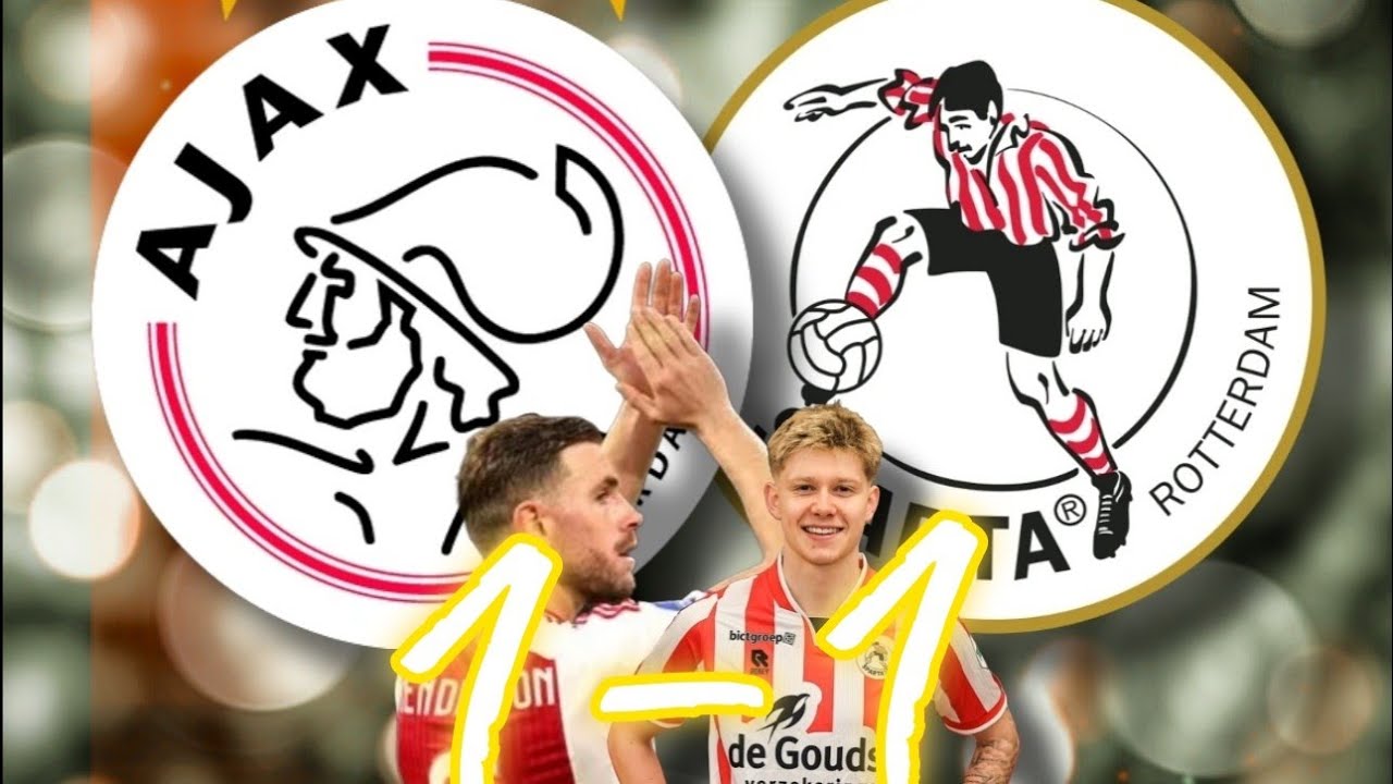 AFC AJAX 1-1 Sparta Rotterdam zondag 27 april 2025 @ Johan Cruijff Arena Amsterdam