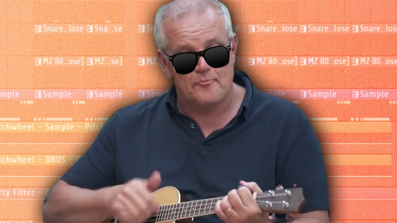 I Made a Crazy Beat out of Scott Morrison Playing the Ukulele on 60 Minutes