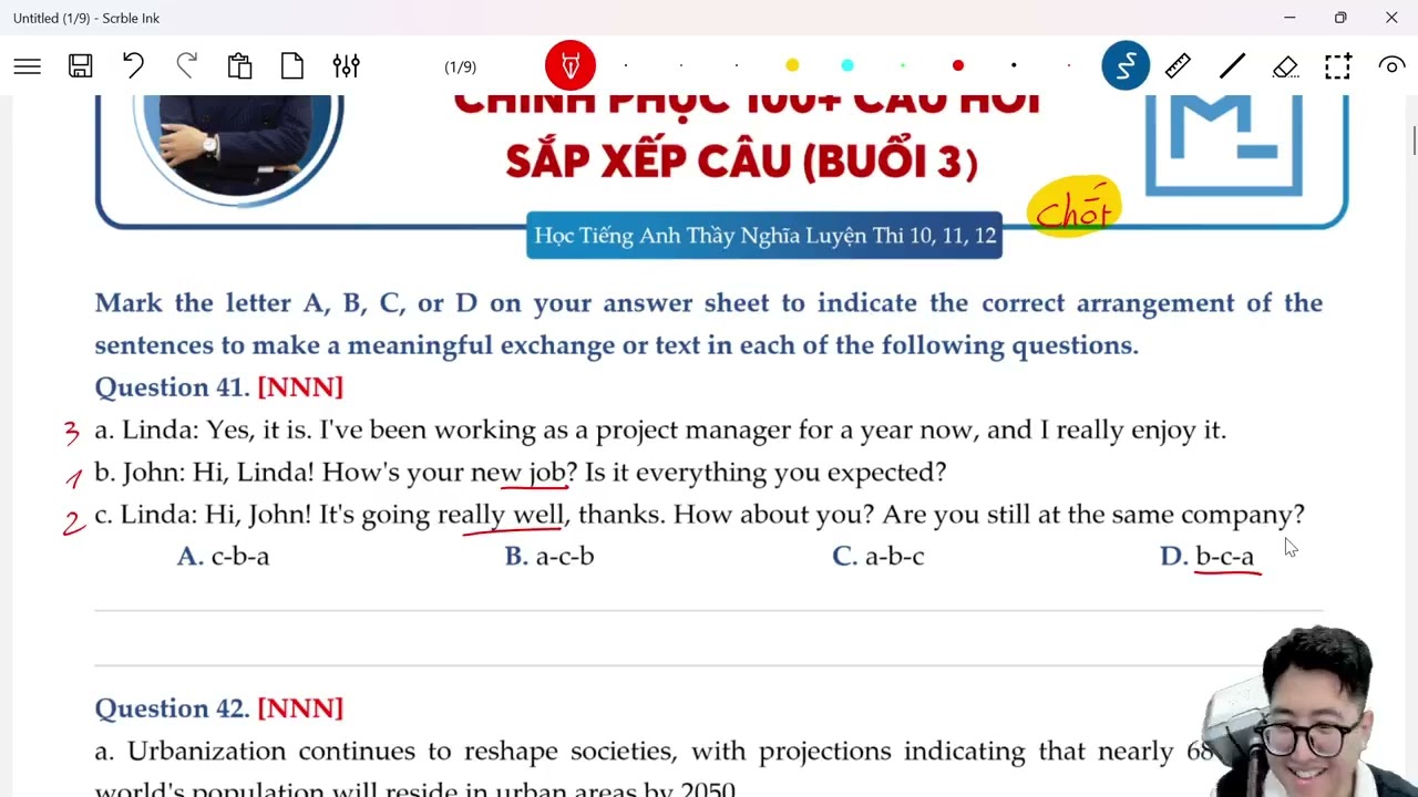 [BUỔI 3] LẤY GỐC CẤP TỐC - CHUYÊN ĐỀ: CÂU HỎI SẮP XẾP CÂU