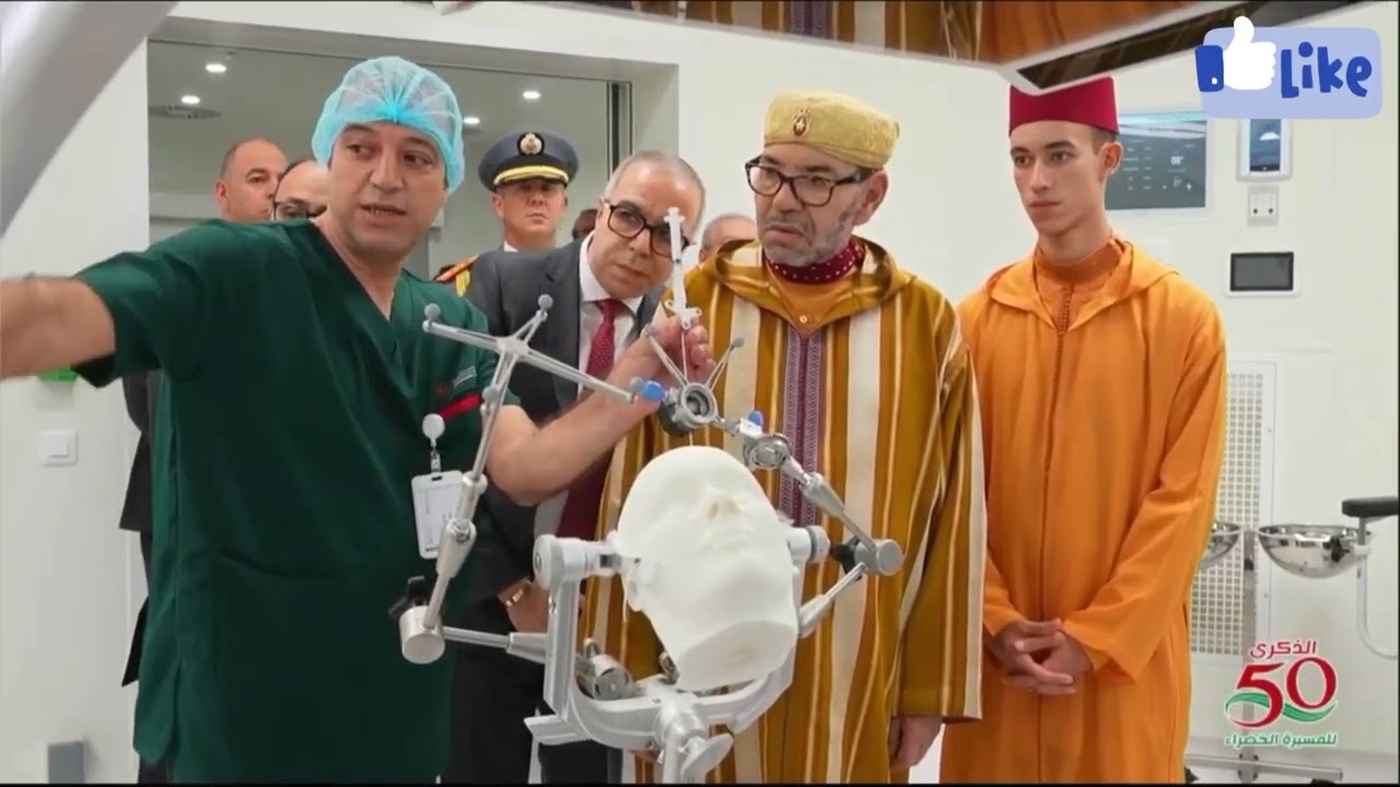 جلالة الملك يدشن المركب الاستشفائي الجامعي الدولي محمد السادس بالرباط وأكادير 