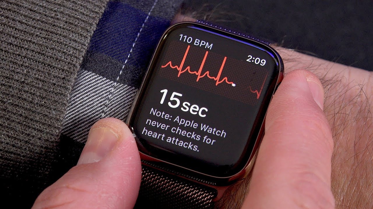 ЭКГ Apple Watch: демонстрация