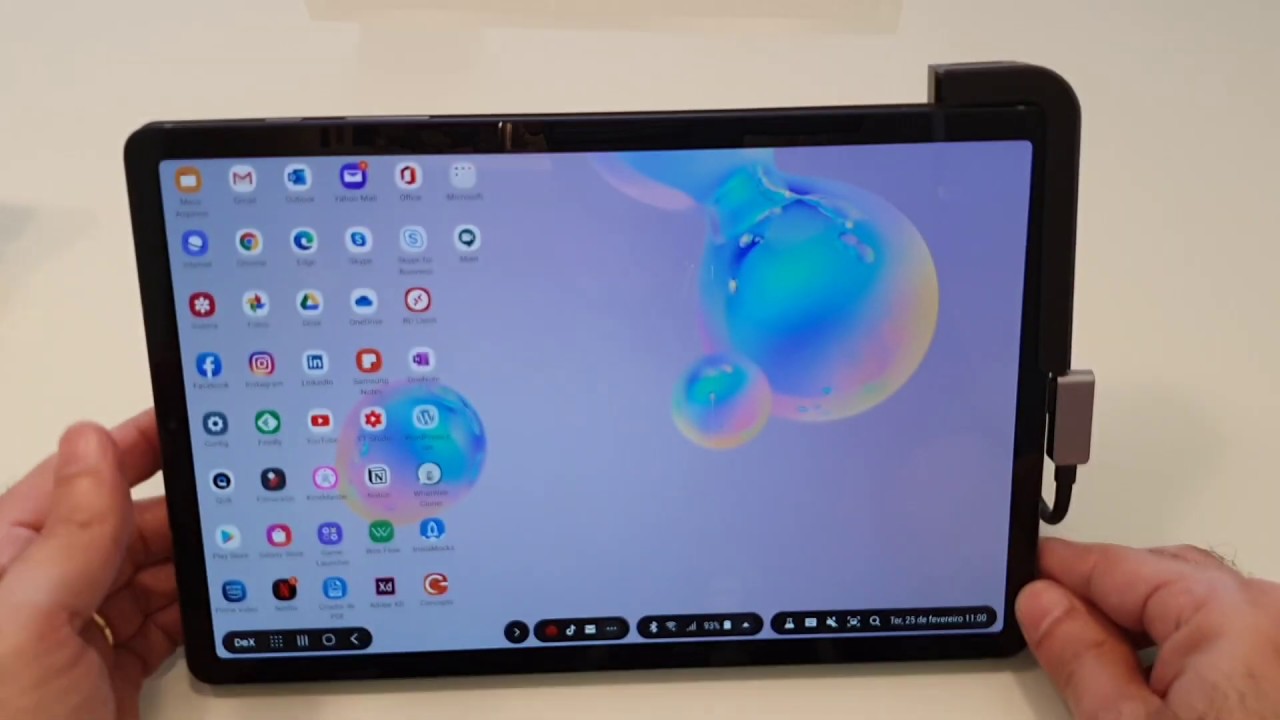 Baseus Hub Bolt Adaptador USB tipo C para iPad Pro e Galaxy Tab S6