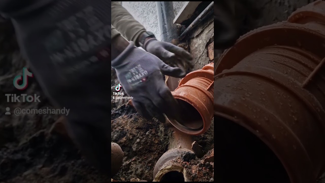 Soil pipe connection for downstairs toilet  