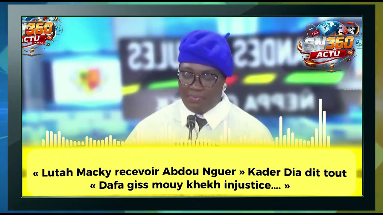 « Lutah Macky recevoir Abdou Nguer » Kader Dia dit tout « Dafa giss mouy khekh injustice…. »