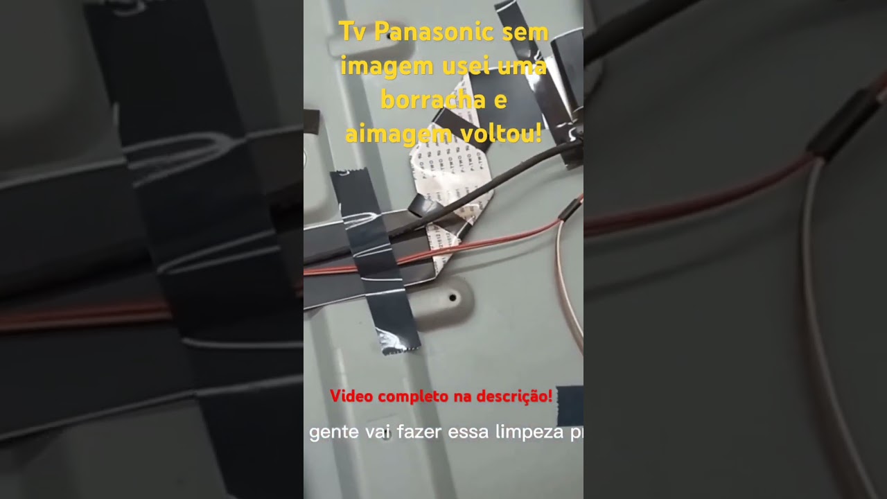 Tv Panasonic TC L39EL6B sem imagem  