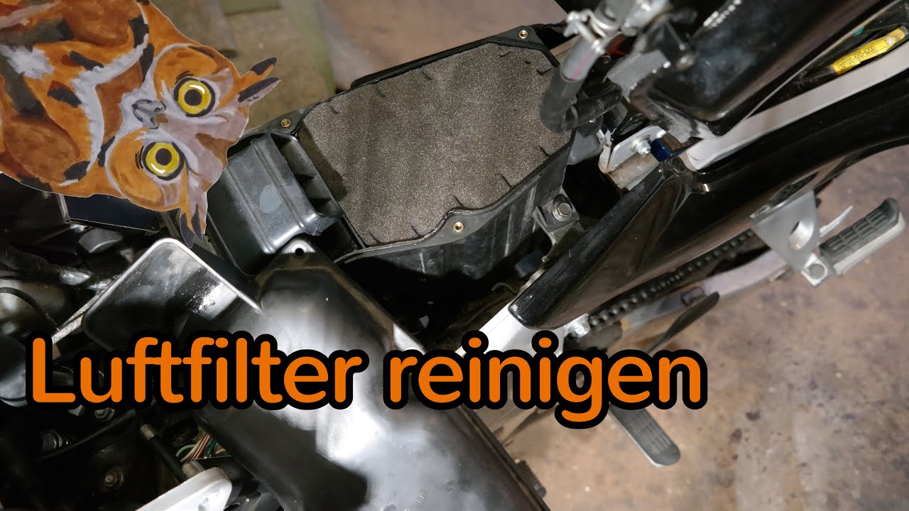 Honda NSR 125R Lüftfilter reinigen