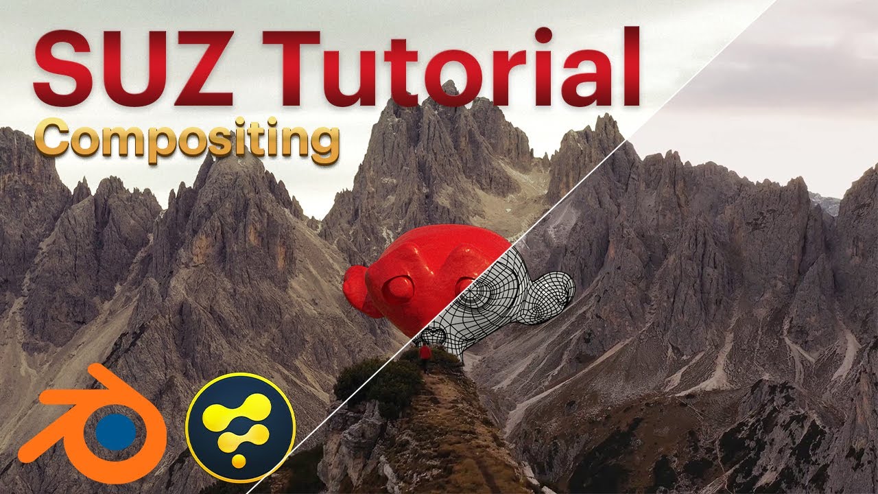 Blender + Fusion Compositing Tutorial | Suz