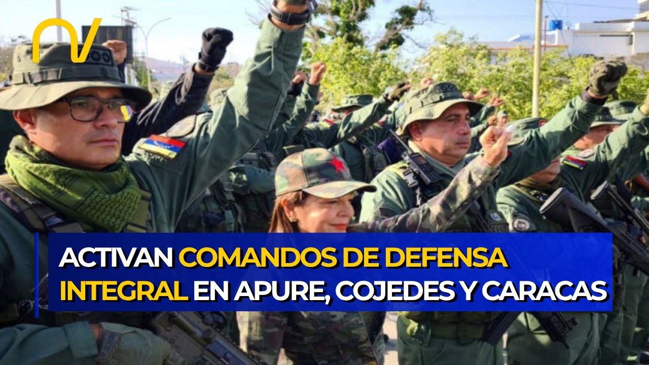 Despliegue militar: La FANB activa los Comandos de Defensa en el coraz&oacute;n del pa&iacute;s