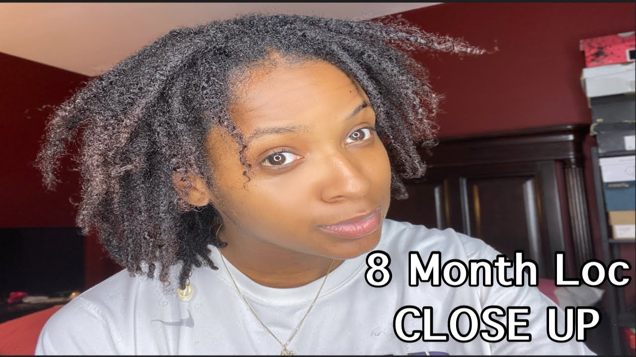 8 MONTH LOC -CLOSE UP! + AlOE VERA JUICE UPDATE