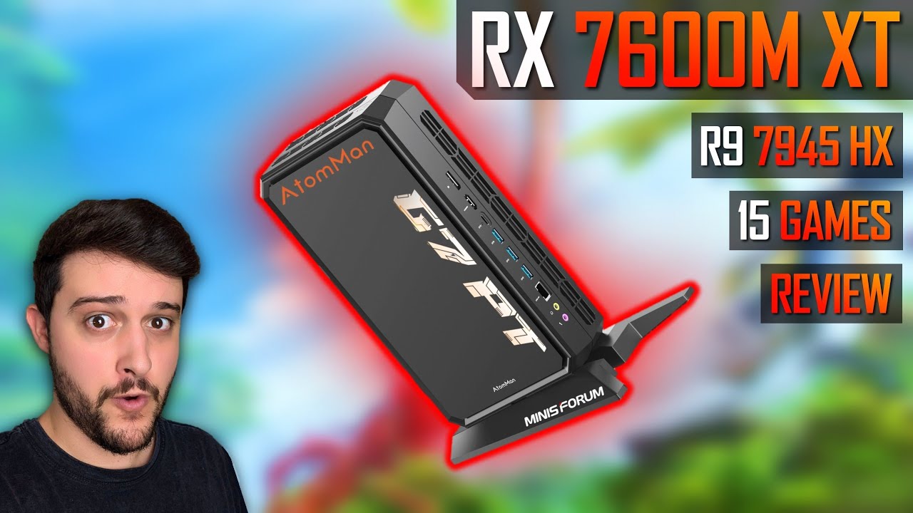 R9 7945HX + RX 7600M XT - The FASTEST Mini PC I've Tested! ( AtomMan G7 PT )