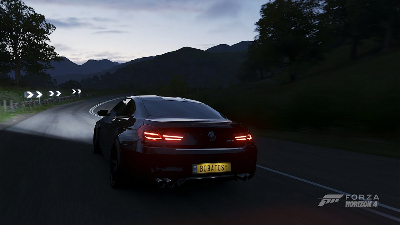 Forza Horizon 4 - BMW M6 F13 - Sunset Driving - free roam