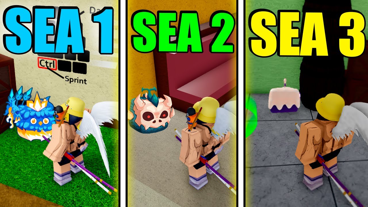 &iexcl;LOCALIZACIONES SECRETAS Para Tener FRUTAS GRATIS en BLOX FRUITS! 🍓 Sea 1, Sea 2 y Sea 3 (ROBLOX)